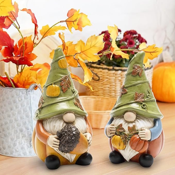 fall thanksgiving gnomes decorations for home
