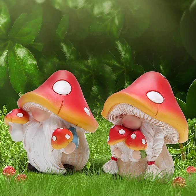hodao 2pcs h spring summer mushroom decorations copy