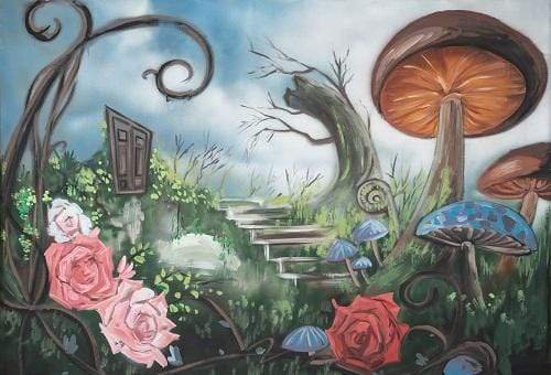 kate castle wonderland backdrop