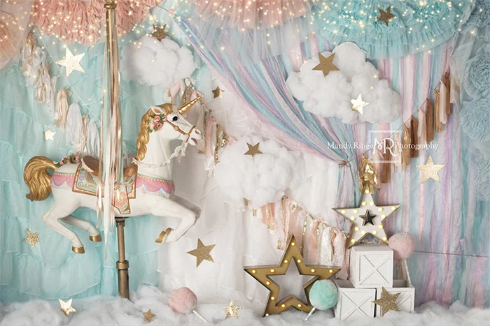 rts kate unicorn carousel backdrop dreams