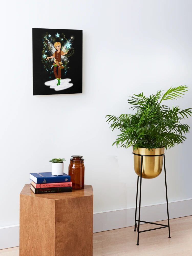 mounted print wood portrait