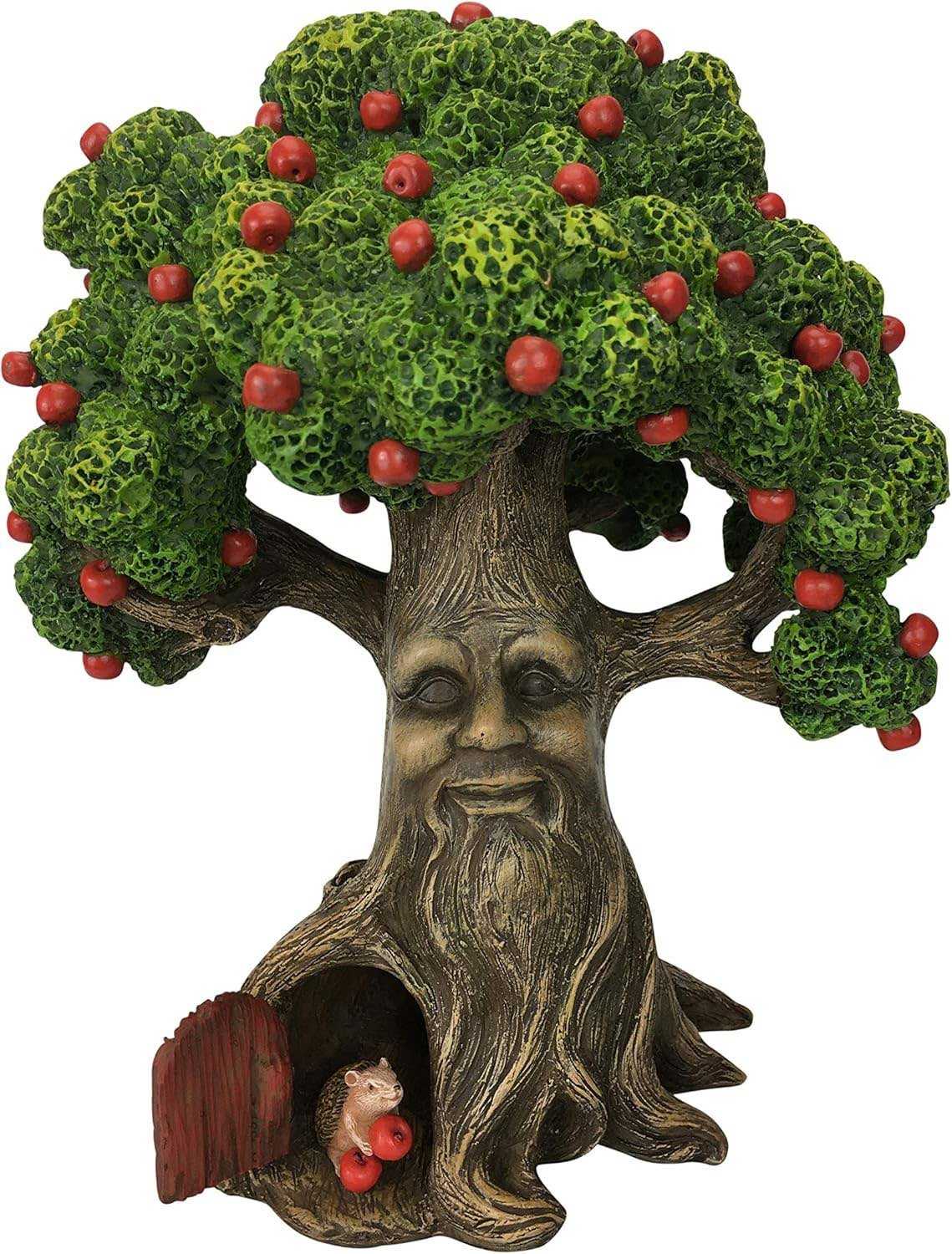 glitzglam fairy garden miniature tree harry the hedgehog’s apple tree