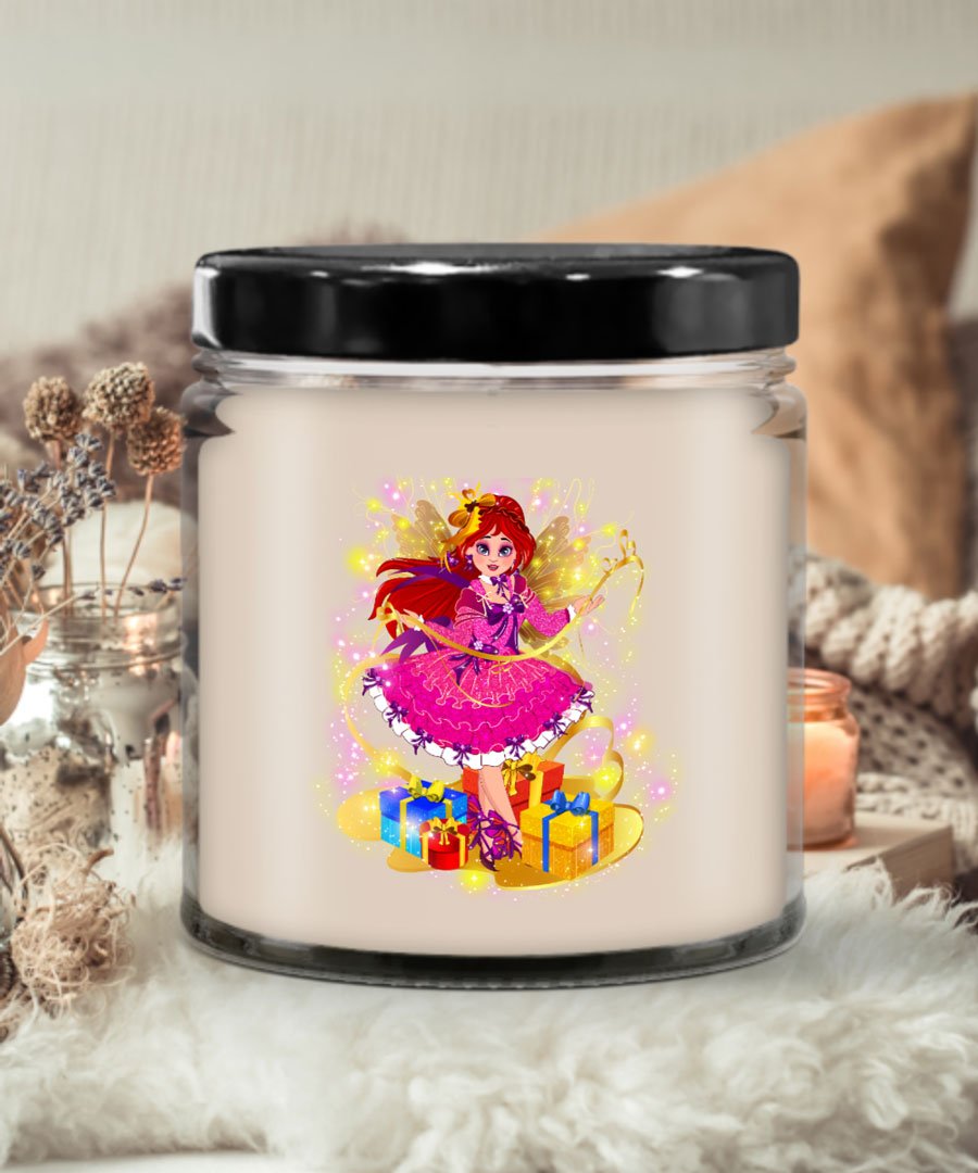 ruby the ribbon fairy candle