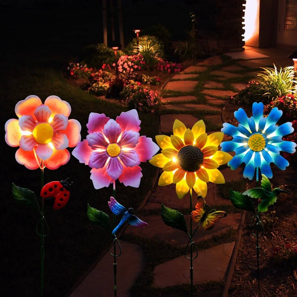 Stunning Solar Plant Stakes