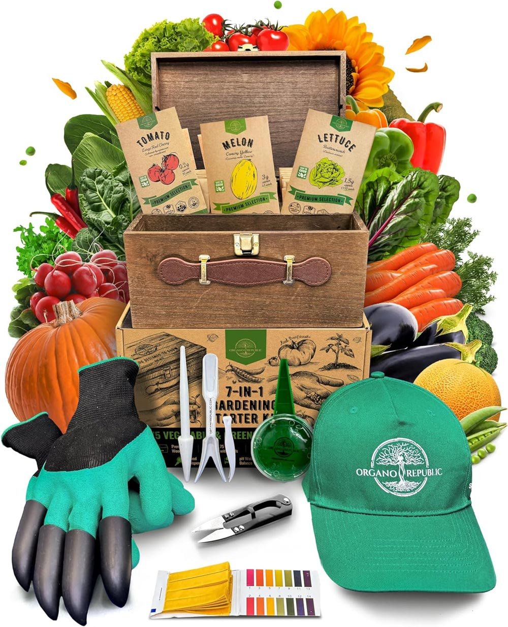 bright vegetable medley