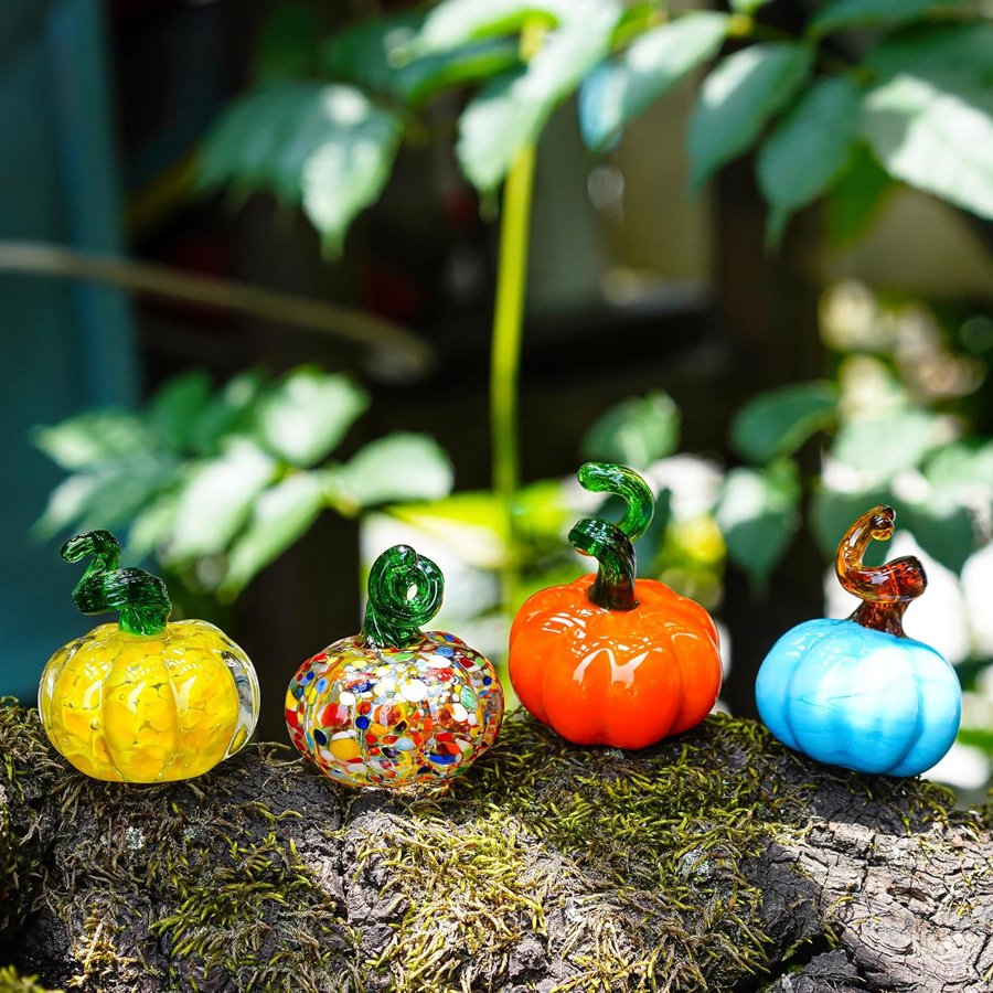 incredible blown glass pumpkins