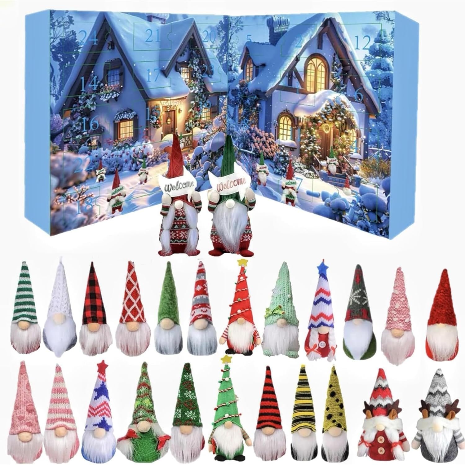 Cute Gnome Advent Calendar